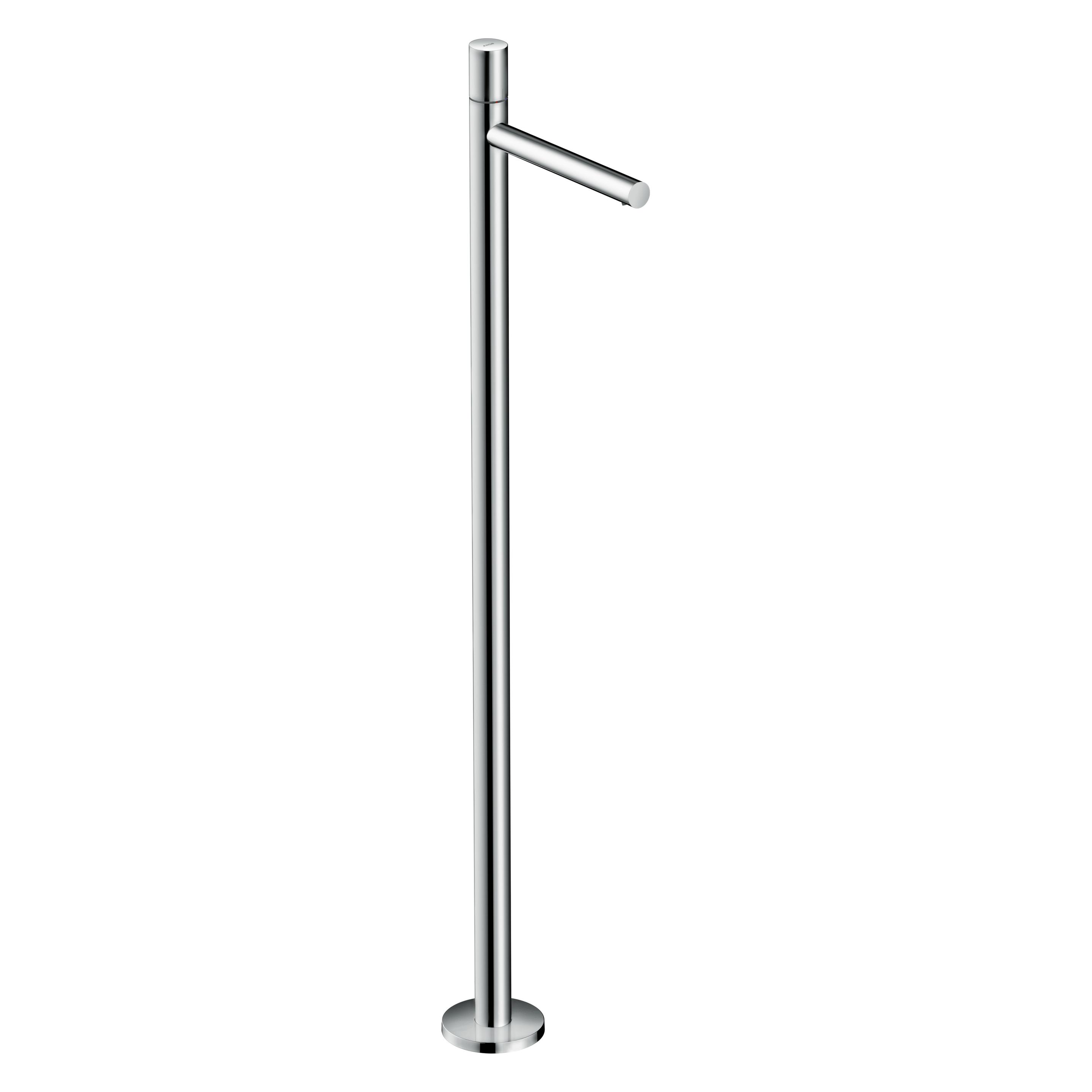 hansgrohe Einhebel-Waschtischmischer AXOR UNO Zerogriff, bodenstehend chrom (45037000)