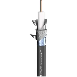 Videokabel (RG11/U) SC- Vector Plus RCB RG11/U; 1 x 1,63; PVC Ø 10,10 mm; 75 O; schwarz
