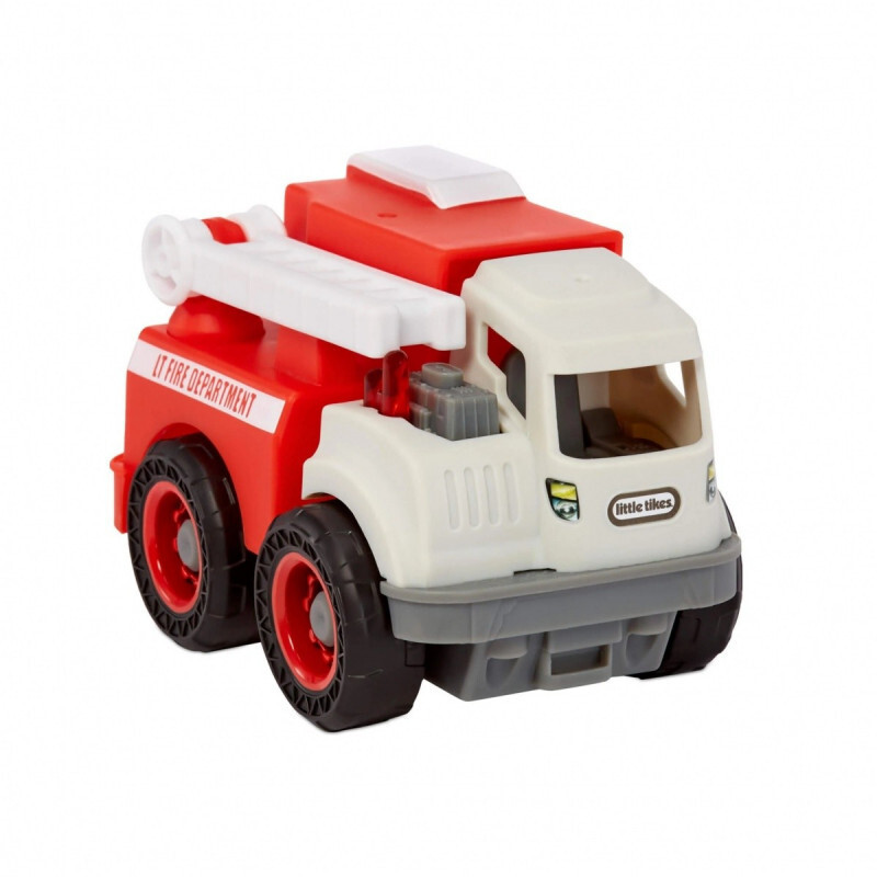 Little Tikes Dirt Diggers Mini Brandweerwagen - Rood/Wit