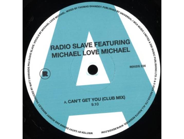 Radio Slave Featuring Michael Love Michael - Can’t Get You