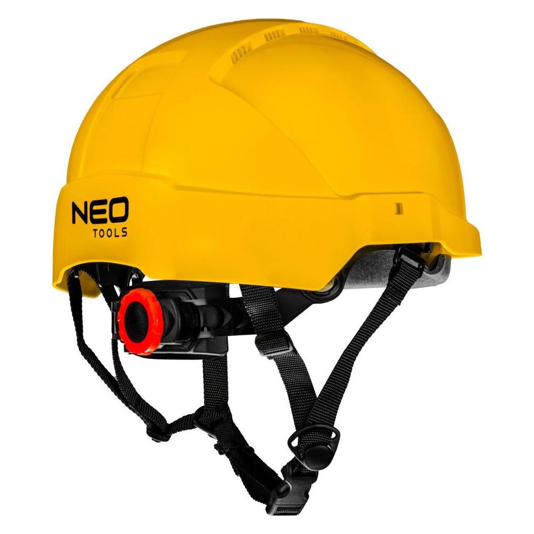 Neo Industriehelm für Arbeiten in der Höhe, gelb (51 - 63 cm) (97-210)