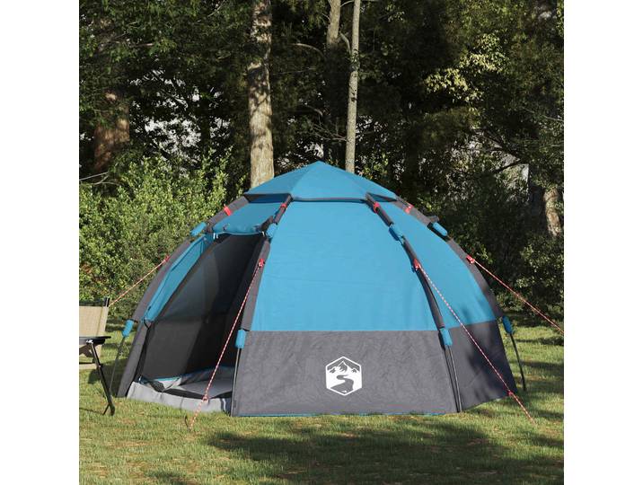 vidaXL Schnellmontagezelt mit Regenhaube für 4 Personen 4 Personen