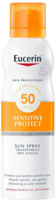 Eucerin Sun Spray Transparente Toque Seco SPF50+ 200ml