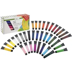 Nassau, Künstlerfarbe + Bastelfarbe, Acrylic paint set (AR0745/GE)