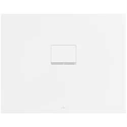 Villeroy und Boch Squaro Infinity Duschwanne UDQ1080SQI2BVRW 100x80x4cm, Stone White