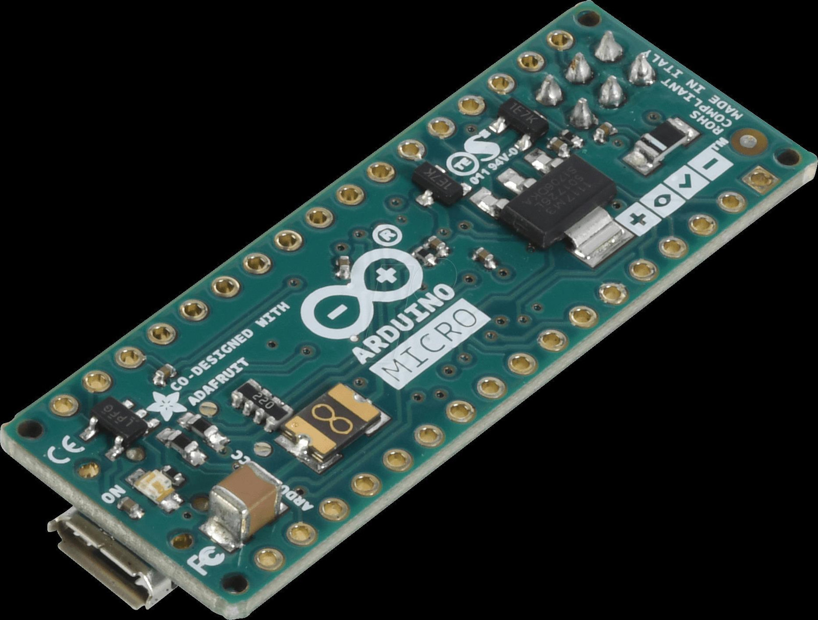 Arduino Micro microcontroller board ATmega32u4 A000093