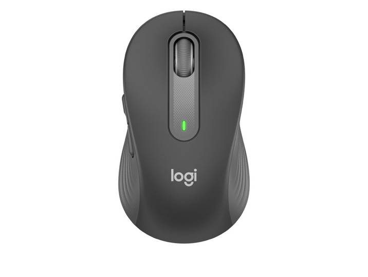 Logitech Souris sans fils droitier Signature M650 M - 5 boutons - Bluetooth + Récepteur USB-A Logi Bolt - Gris