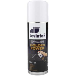 Leviatan Druckluftspray Golden Power, brennbar, mit Sprührohr, 200ml