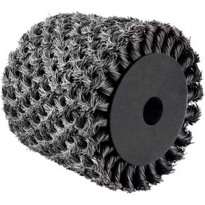 Scheppach Schleifbürste 7903800721, Gedrehte Metalldrahtbürste, für Satiniermaschine MRS1300