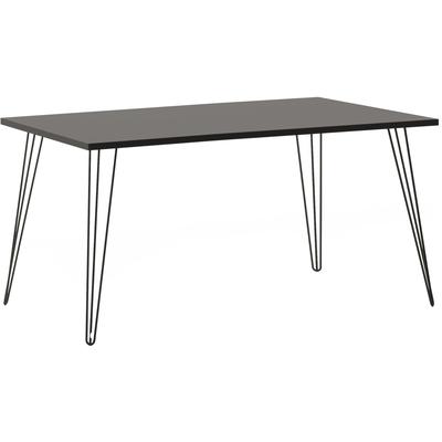 Ablagetisch SCHILDMEYER "Fynn, Ablagetisch, Made in Germany", grau (basaltgrau, schwarz, basaltgrau), B:160cm H:74cm T:80cm, Tische, Ablagetisch, Solide Verarbeitung - Dieses Produkt ist in Deutschland gefertigt