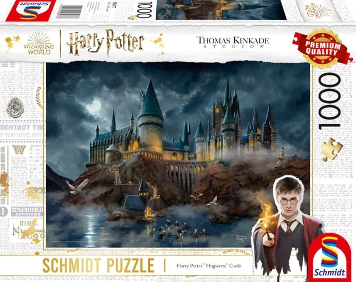 Schmidt Spiele Thomas Kinkade Studios Wizarding World Harry Potter - Hogwarts Castle (1000 Teile)