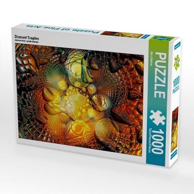 CALVENDO Puzzle Diamant Tropfen | 1000 Teile Lege-Größe 64x48cm Foto-Puzzle für glückliche Stunden