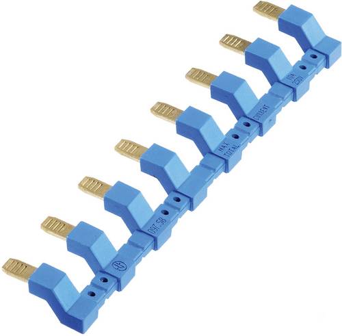 Finder Kammbrücke 097.58-10 Polzahl: 8 Blau 097.58 Tray