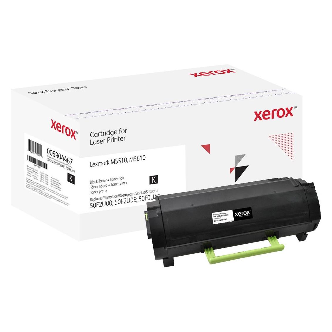 Xerox Everyday -Toner in Schwarz, Xerox-Entsprechung für Lexmark 50F2U00 50F2U0E 50F0UA0, 20000 Seiten - (BK) (006R04467)