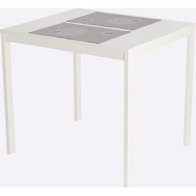 Tischdecke Gr. 1, grau, B:85cm L:85cm, Tischdecken, Tischdecke