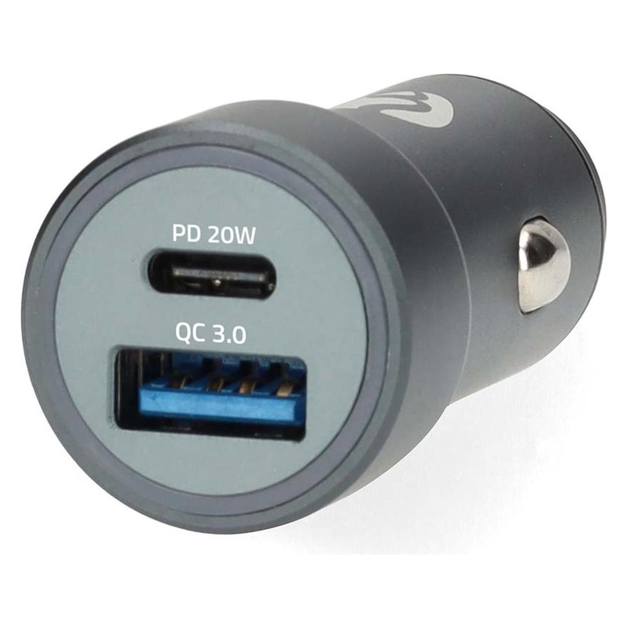 Nedis Car Charger | 38 W |Outputs: 2 | Poorttype: USB-A / USB-C (CCH1C1A38WBK)