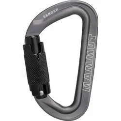 MAMMUT Sender Twistlock Carabiner, Größe ONE SIZE in Grau Grau