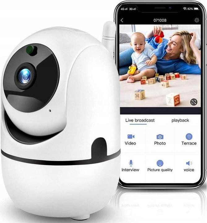 Azaris Camera voor Kinderopvang en Huisbeveiliging met Telefoonverbinding