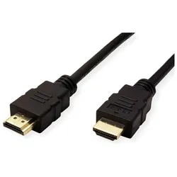 Roline HDMI – HDMI (10 m), Videokabel, Schwarz