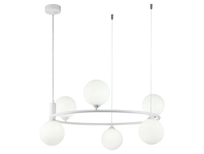 Pendelleuchte Ring Weiß max. 25 Watt