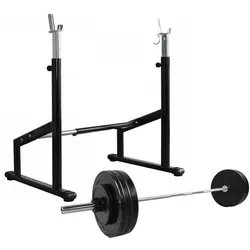 Odin Pro Squat Rack + Waagen & Langhantel (100kg)