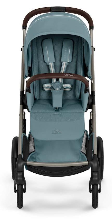 Cybex Talos S Lux Model 2027 kinderwagen inclusief opvouwbare reiswieg, Stormy Blue