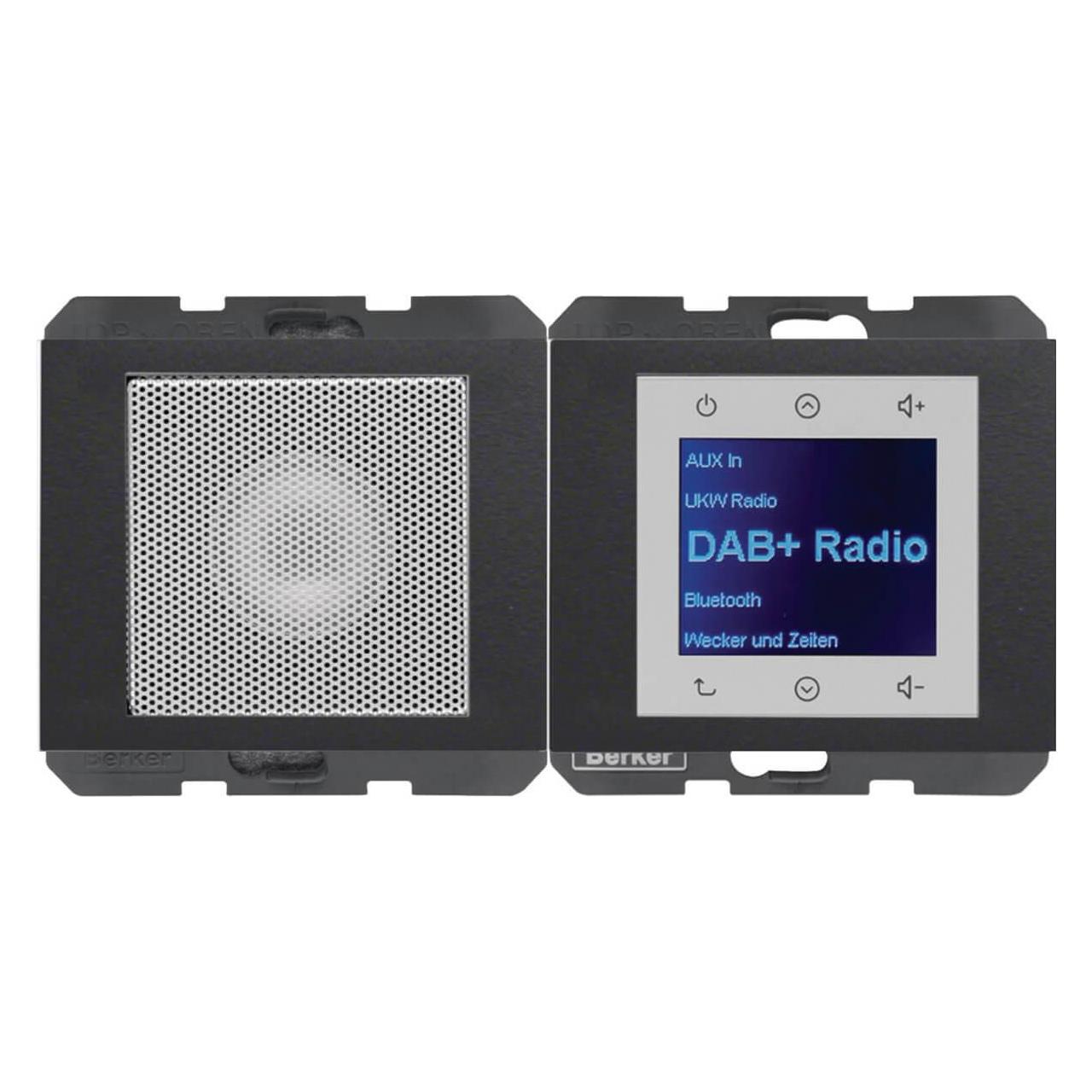 Berker BERK Radio Touch (DAB, DAB+, FM, Bluetooth) (30807006)