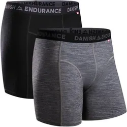 DANISH ENDURANCE Boxershorts Merino Trunks, Größe M in Bunt Bunt