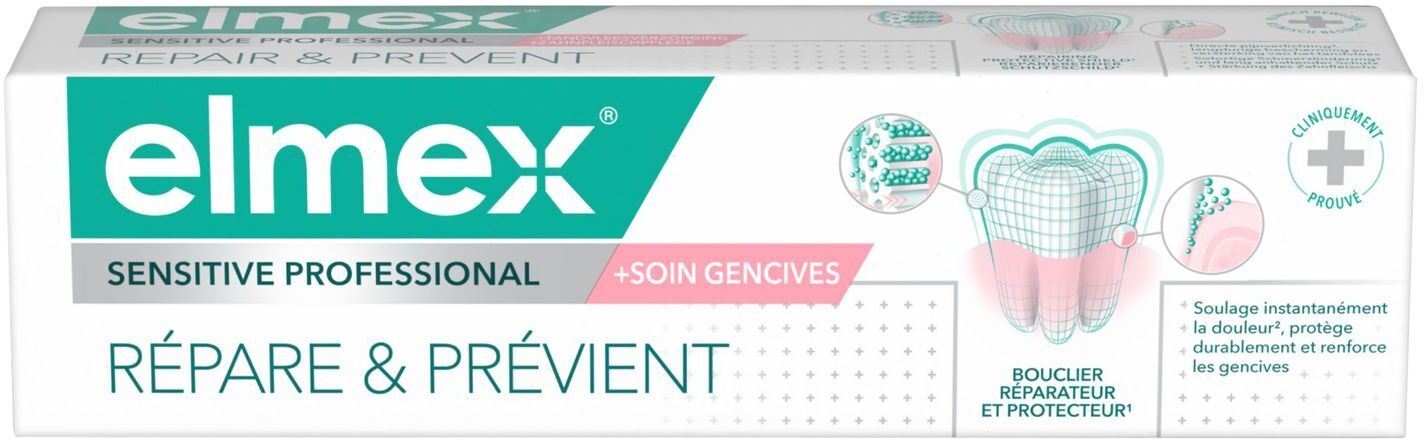 Elmex Dentifrice Sensitive Repare/Previent 75Ml