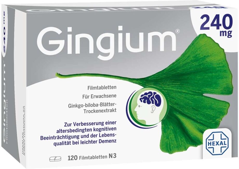 Gingium® 240 mg Filmtabletten 120stk