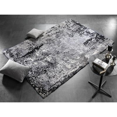 OCI DIE TEPPICHMARKE "JUWEL LIRAY, auch als Läufer und in Rund" rechteckig 20 mm Höhe Kurzflor, Wohnzimmer, Marmor Optik, Hoch Tief Effekt, dichte Qualität