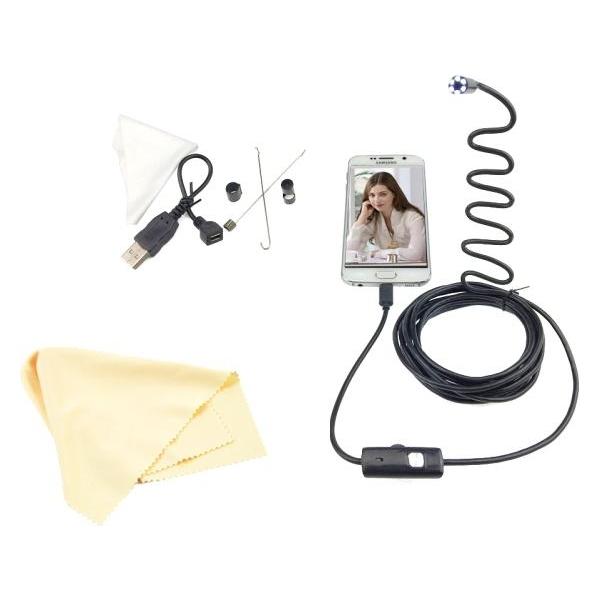 Xrec endoskop kamera inspekcyjna usb 5m, sztywny kabel (5829037) (XREC)