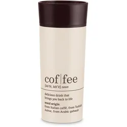 Tchibo - Coffee-to-go-Becher - beige