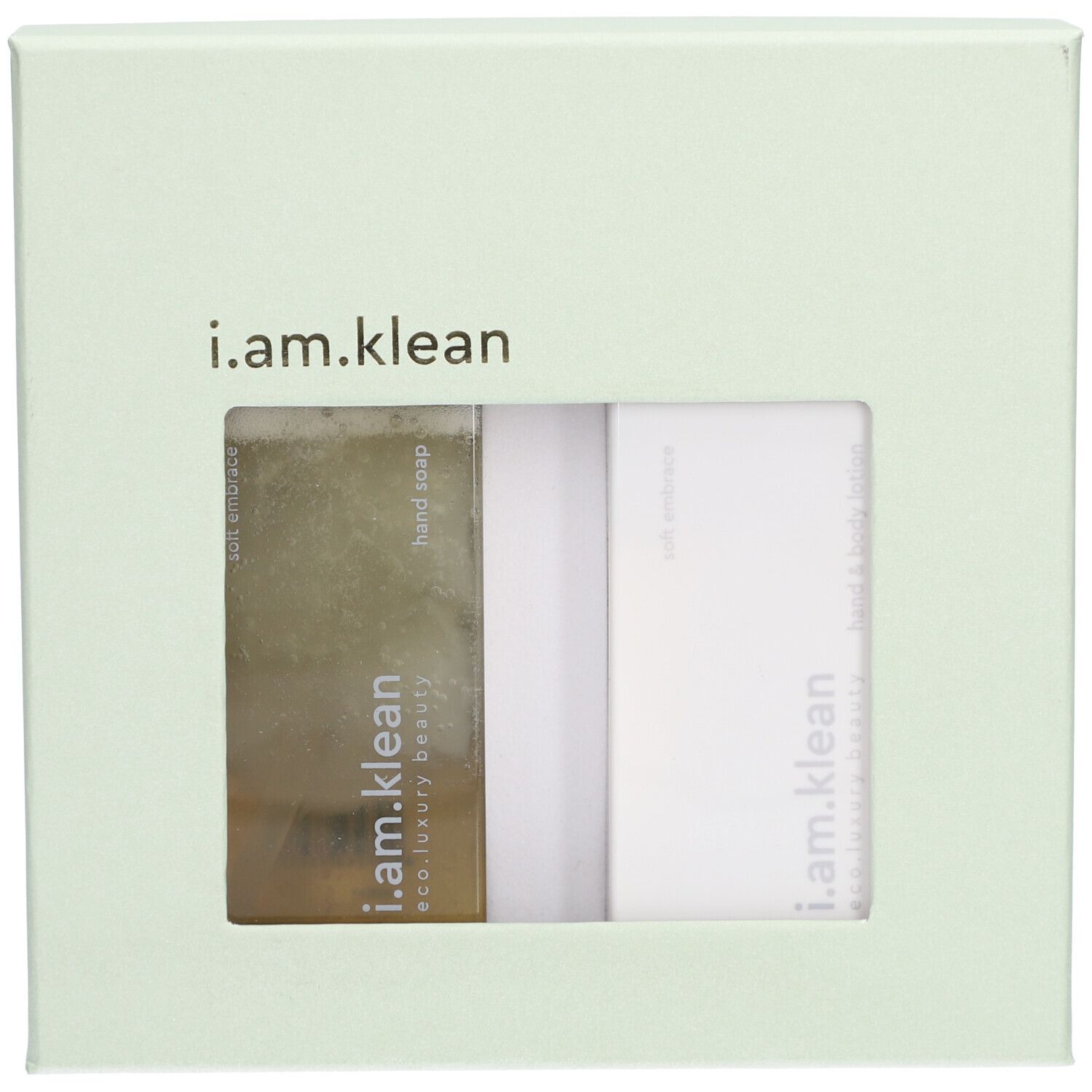 i.am.klean Giftbox Hand & Bodylotion + Soap Soft Embrace 1 set St Set