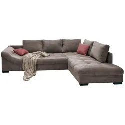 Wohnlandschaft Alvito Braun Cord