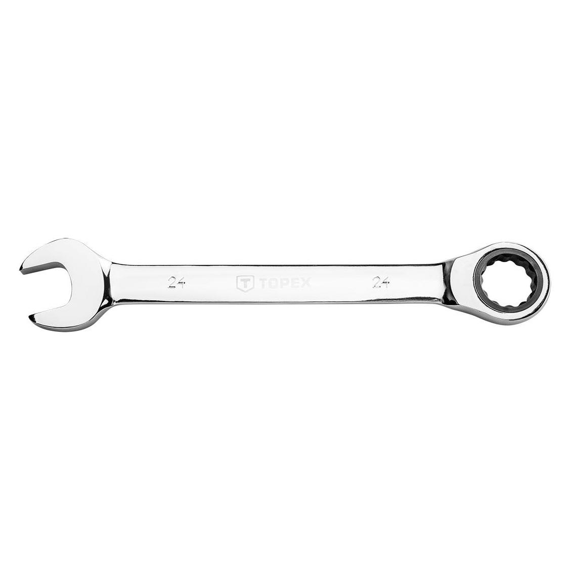 Topex Ring-Ratschenschlüssel 24 mm (35D750) (24 mm) (35D750)