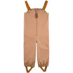 Sterntaler Regenhose mit Trägern, braun, 98