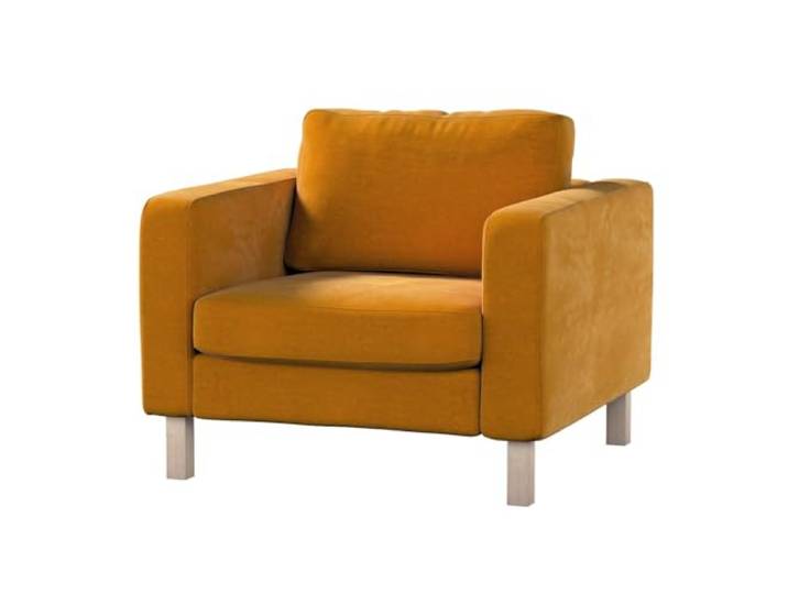 Dekoria Karlstad Housse de fauteuil compatible avec IKEA Karlstad Jaune
