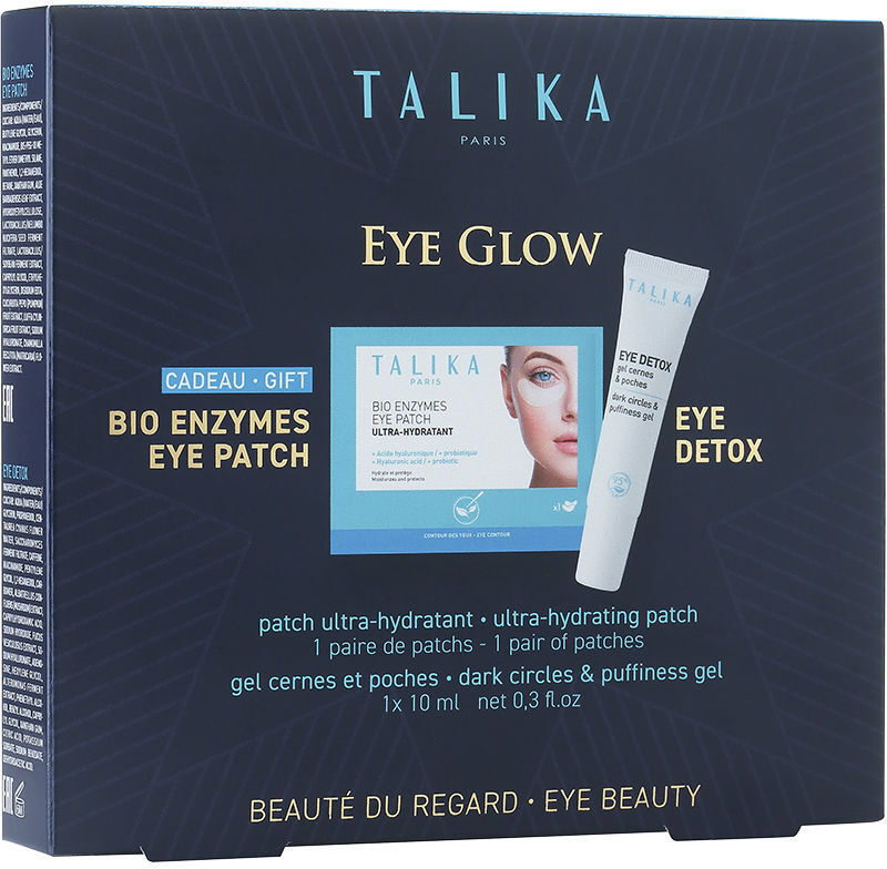 Talika Estojo Para Patches Detox Ocular + Bio Enzimas 2 Unidades