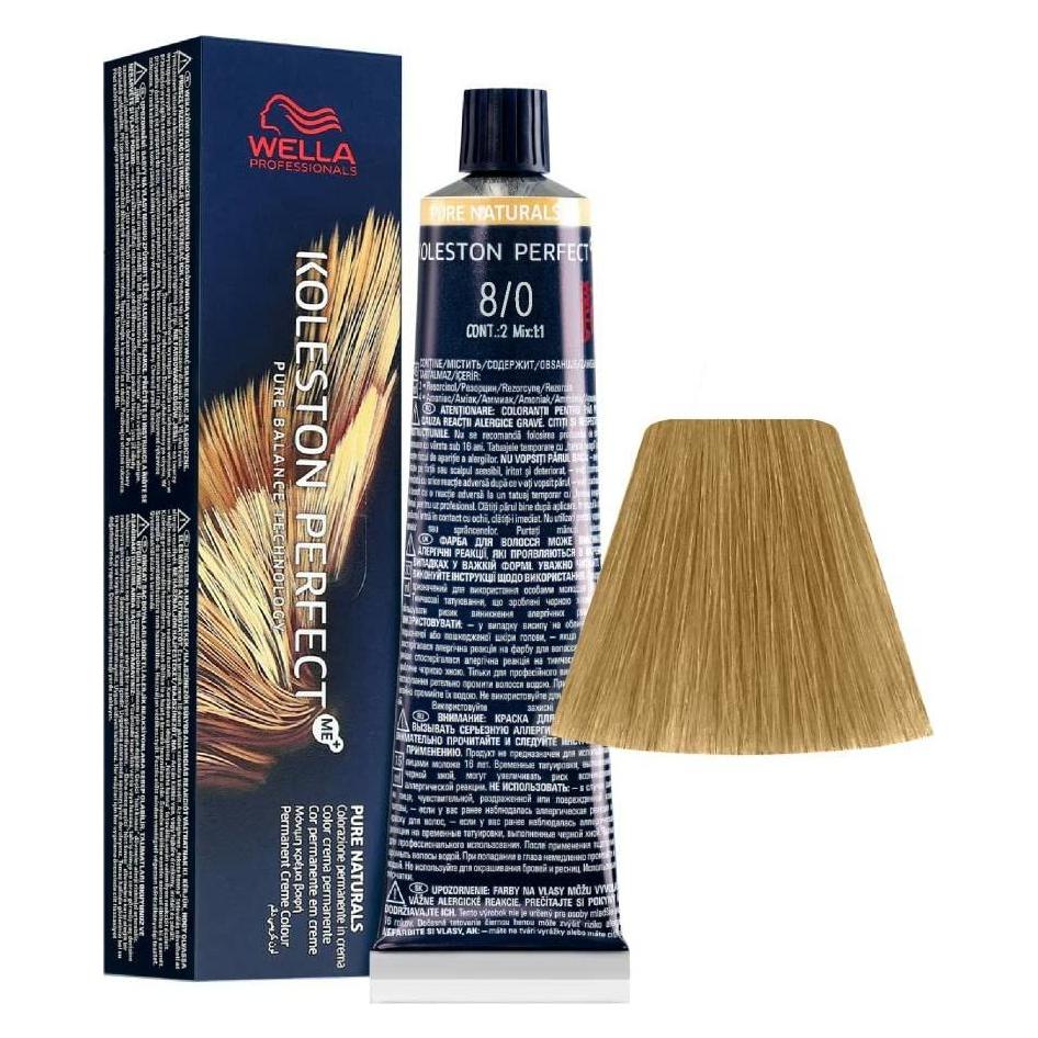 Wella KOLESTON PERFECT ME+ PURE NATURALS 8/0 60 ml (8/0) (81650314)