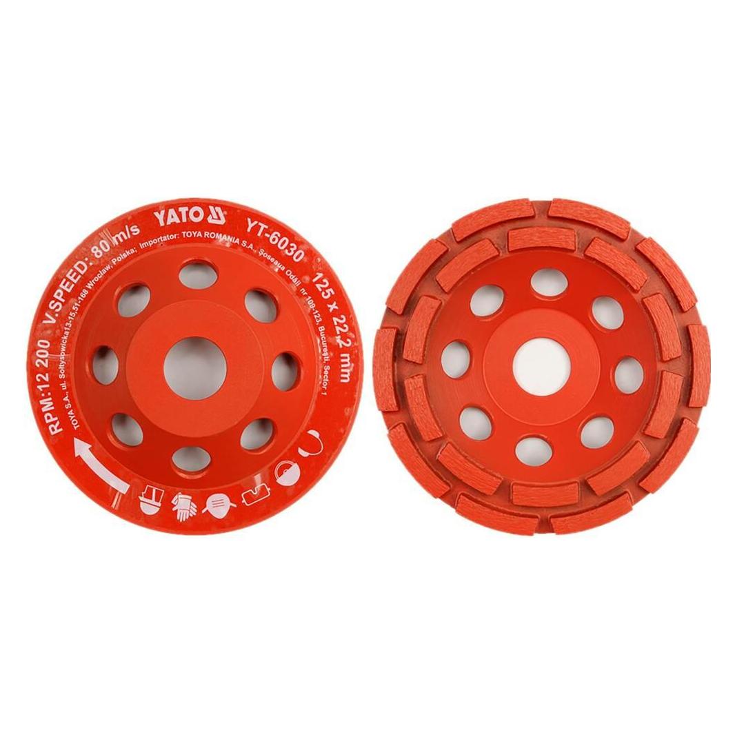 Yato Tarcza Diamentowa Do Szlifowania Betonu / Kamienia 125mm (YT-6030)
