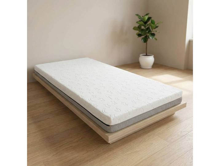 Matelas bébé Junior Soft 60 x 120cm Blanc