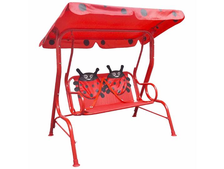 Balançoire pour enfants, rouge