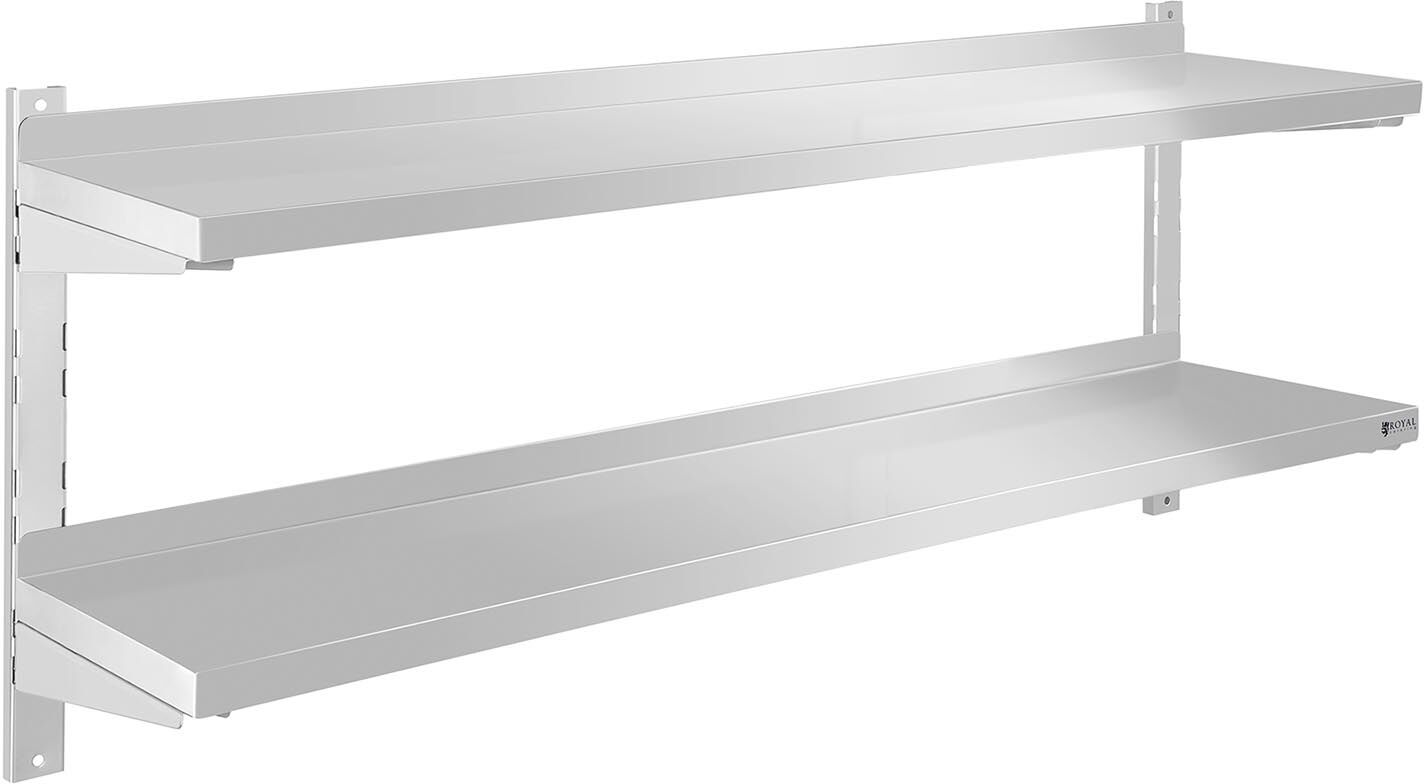 Royal Catering Wandbord - 2 Ablagen - 140 cm