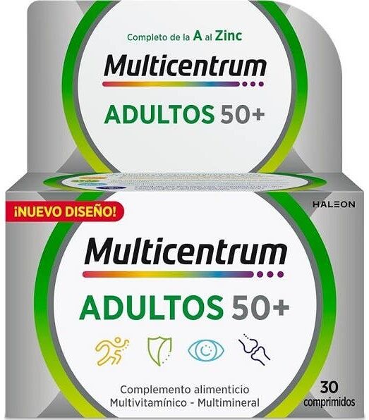 Multicentrum Adultos 50+ 30comp