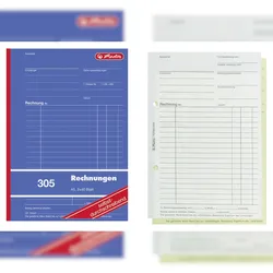 Herlitz 305 Rechnungen A5
