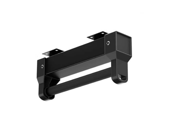 xcfhRTdxf Kleiderstange, Hängender Kleiderschrank mit ausziehbarer Stange, einziehbarer Kleidungsstück-Organizer(Black,45cm(17 3/4 ))