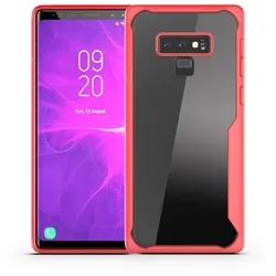 Handy Tasche für Samsung Galaxy Note 9 Panzer Case Cover Schutz Hülle Rot