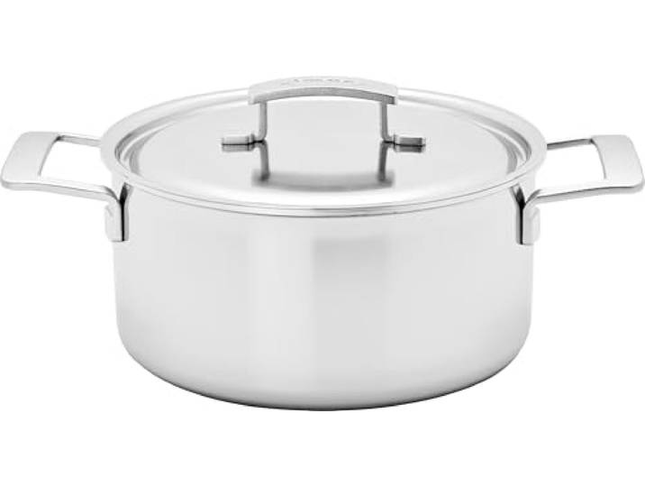 Demeyere Industry 5 Bratentopf; 4,0 Liter 22 cm; 18/10 Edelstahl