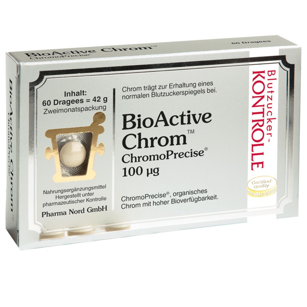 BIO Active Chrom ChromoPrecise 100 µg Dragees 60 St